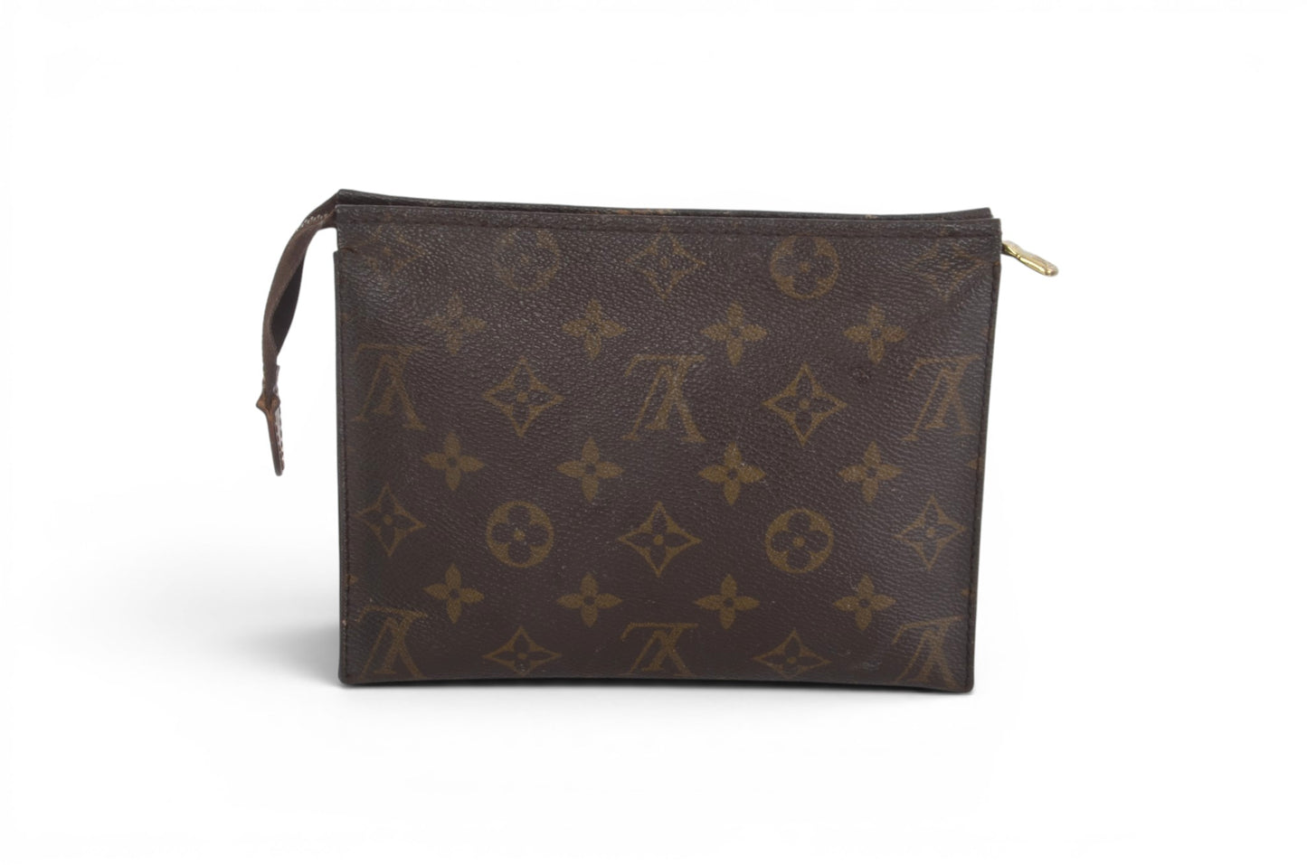 Louis Vuitton Pouch Toilette 19 Clutch Makeup Toilet Bag Monogram Vintage