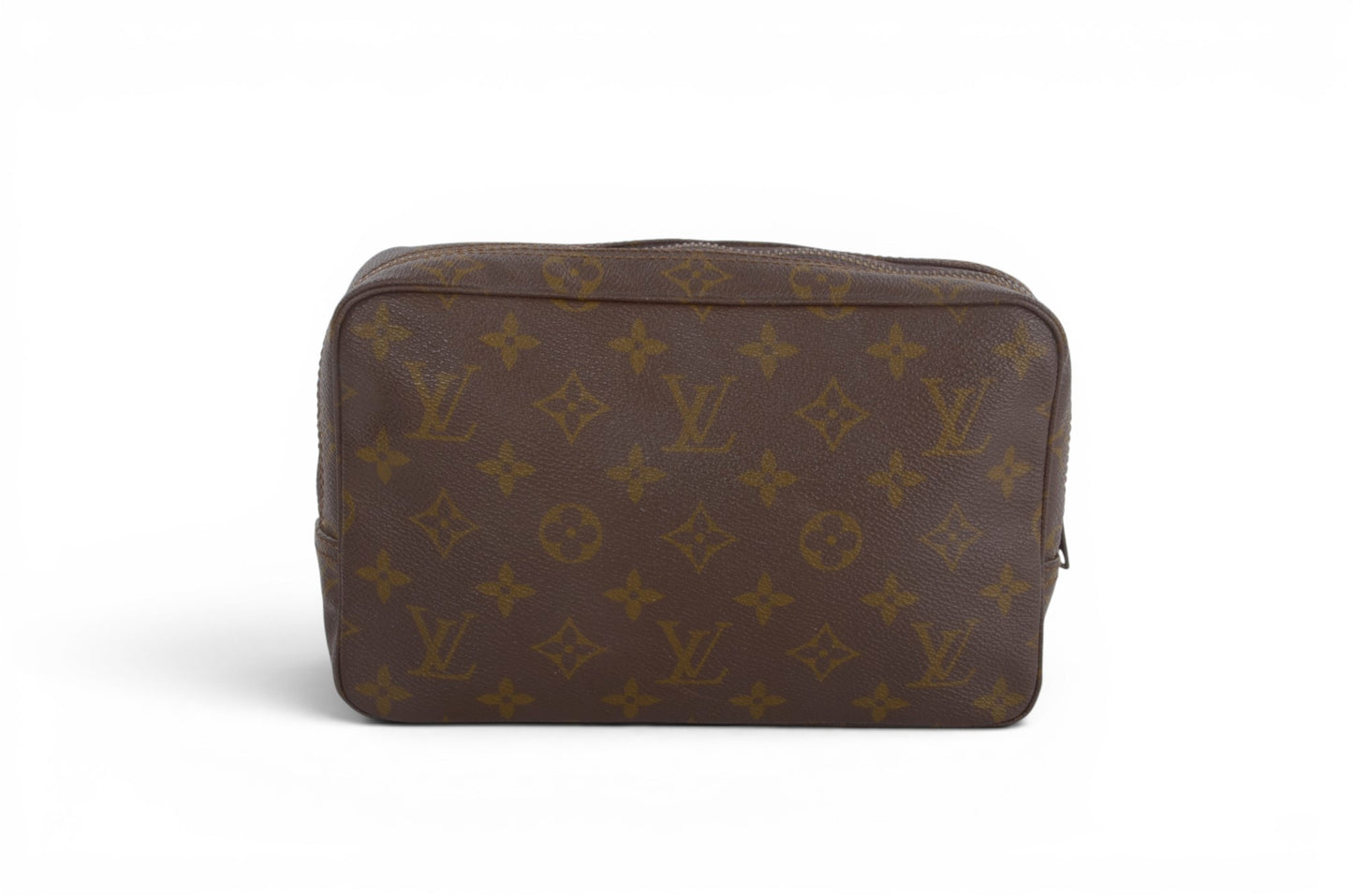 Louis Vuitton Trousse 23 Pouch Clutch Makeup Toilet Bag Monogram Vintage Designer Classic