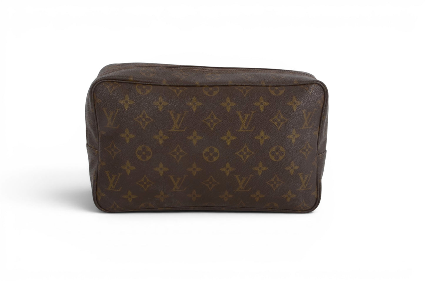 Louis Vuitton Trousse 28 Pouch Clutch Makeup Toilet Bag Monogram Vintage Designer Classic