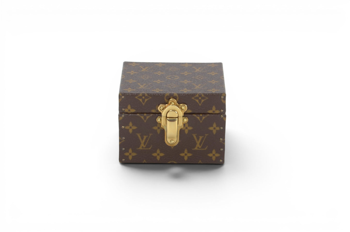 Louis Vuitton Jewelry Case Box Storage Vintage Monogram Travel Designer Classic Authentic Rare Limited Interior