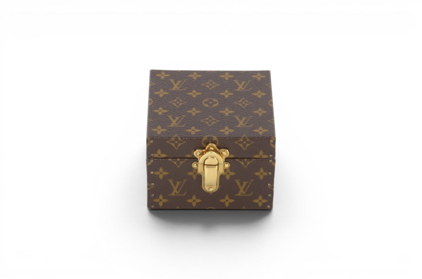 Louis Vuitton Jewelry Case Box Storage Vintage Monogram Travel Designer Classic Authentic Rare Limited Interior