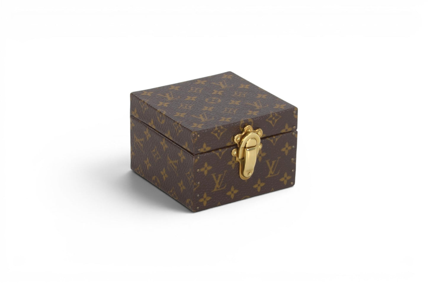 Louis Vuitton Jewelry Case Box Storage Vintage Monogram Travel Designer Classic Authentic Rare Limited Interior