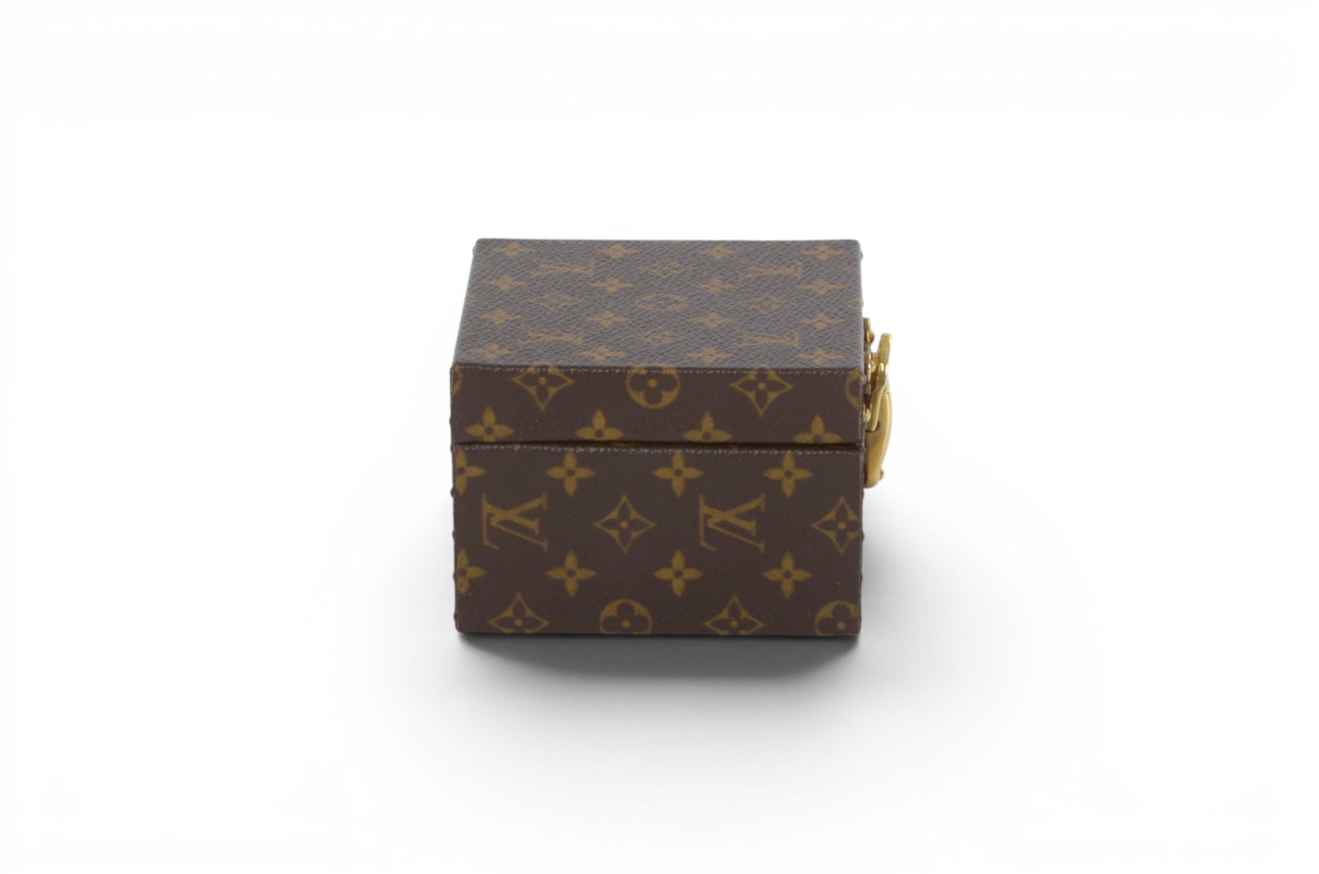 Louis Vuitton Jewelry Case Box Storage Vintage Monogram Travel Designer Classic Authentic Rare Limited Interior