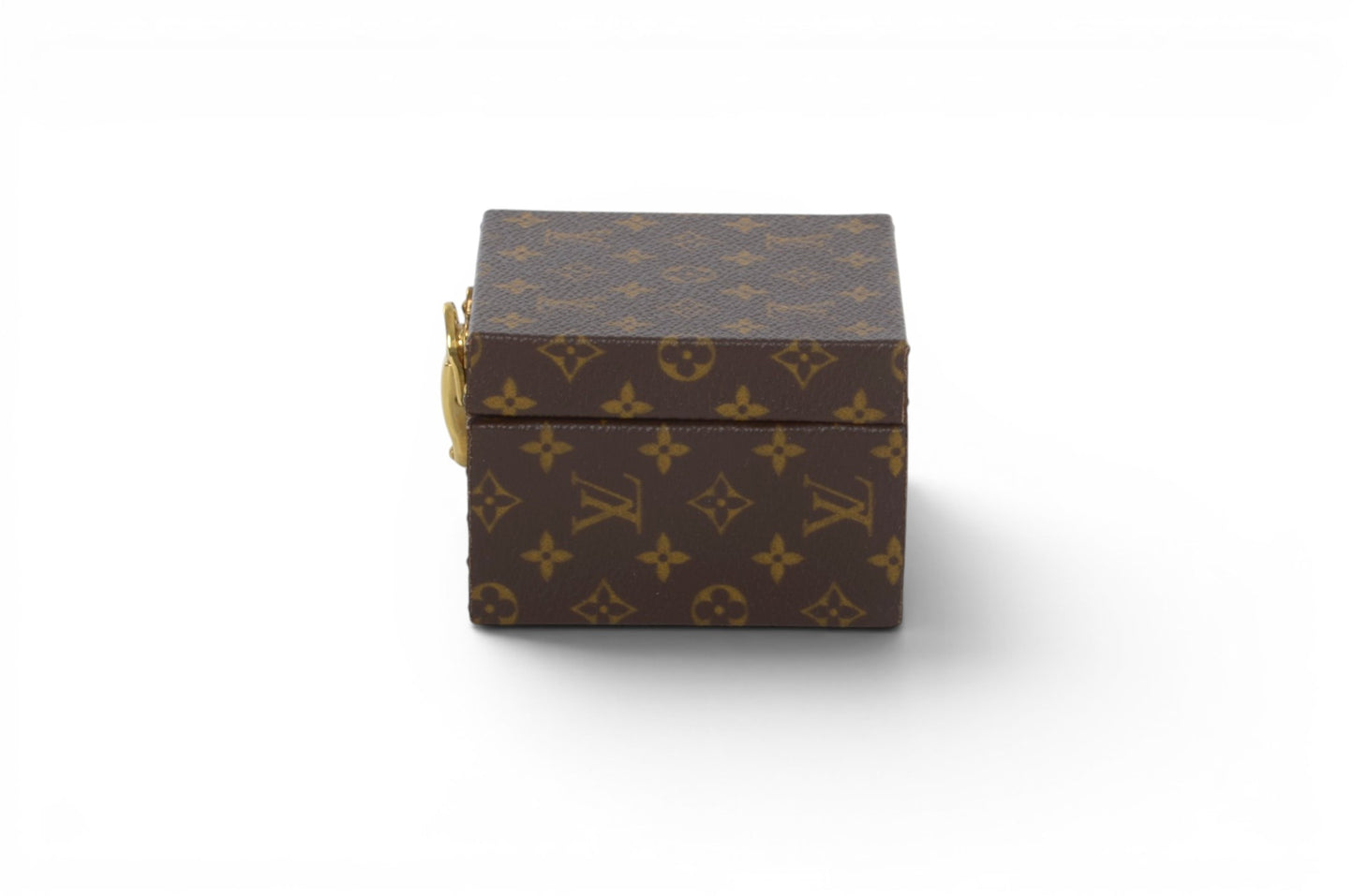 Louis Vuitton Jewelry Case Box Storage Vintage Monogram Travel Designer Classic Authentic Rare Limited Interior