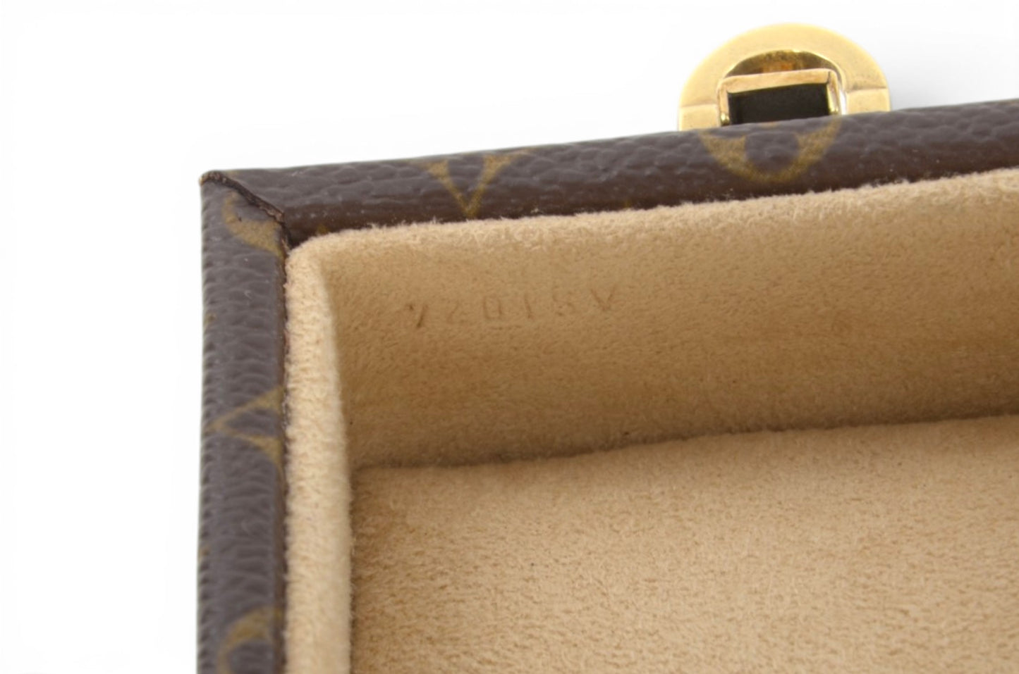 Louis Vuitton Jewelry Case Box Storage Vintage Monogram Travel Designer Classic Authentic Rare Limited Interior