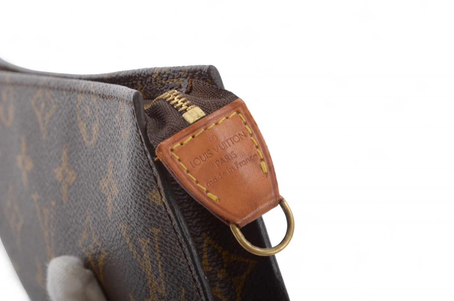 Louis Vuitton Pochette Toilette 19 Pouch Clutch Makeup Toilet Bag Monogram Vintage Crossbody Designer Classic