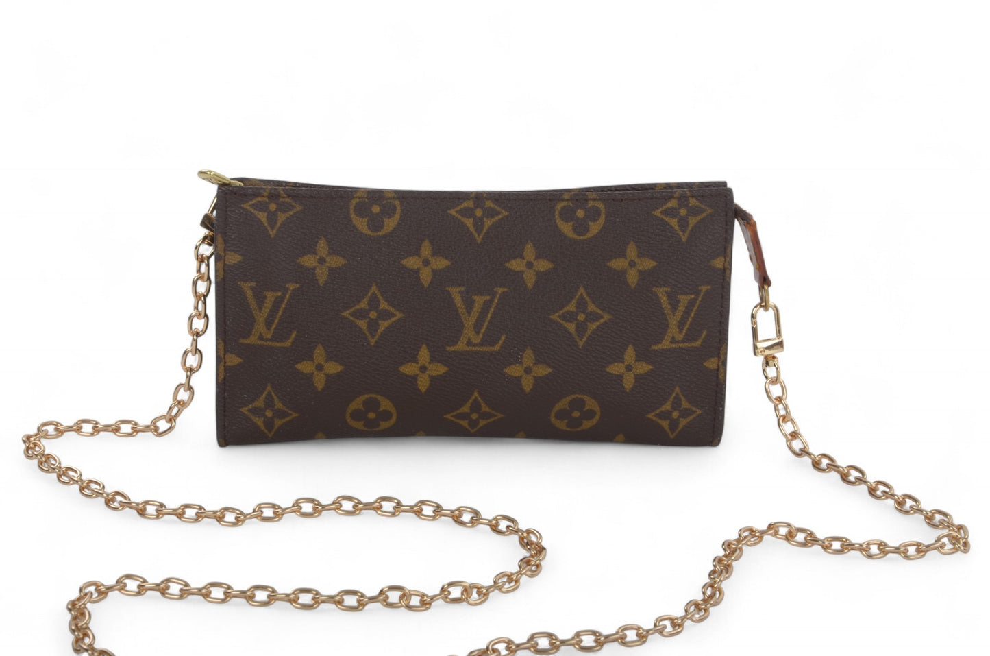 Louis Vuitton Pochette Toilette 19 Pouch Clutch Makeup Toilet Bag Monogram Vintage Crossbody Designer Classic