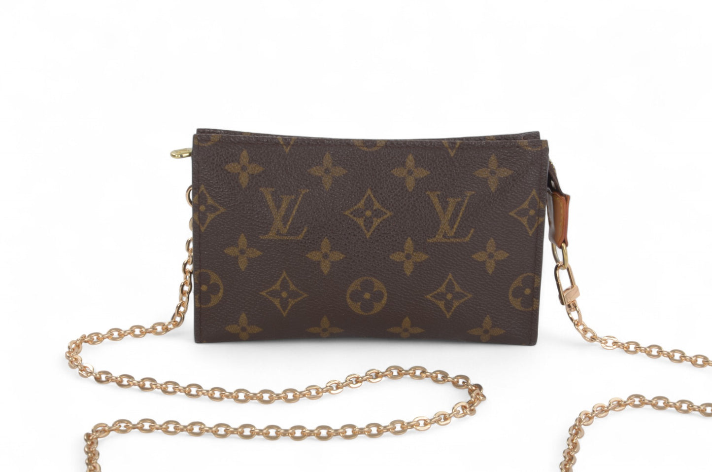 Louis Vuitton Pochette Toilette 17 Pouch Clutch Makeup Toilet Bag Monogram Vintage Crossbody Designer Classic