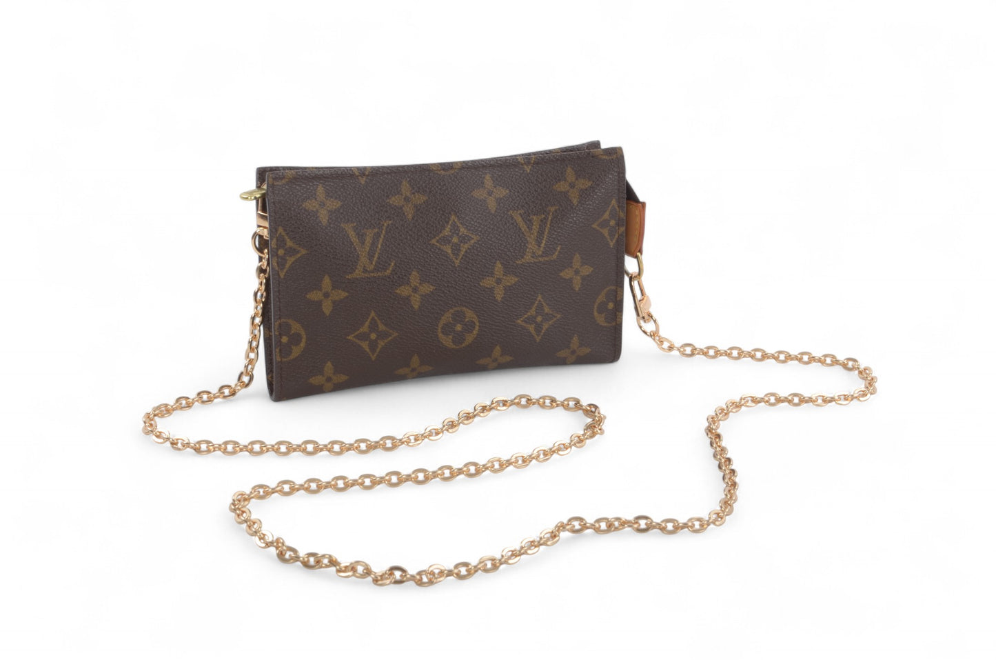 Louis Vuitton Pochette Toilette 17 Pouch Clutch Makeup Toilet Bag Monogram Vintage Crossbody Designer Classic