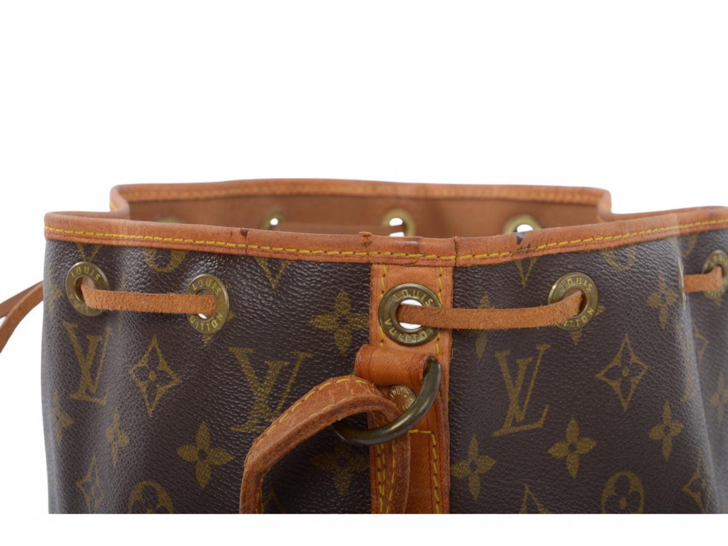 Louis Vuitton Monogram Vintage Petite Noe Shoulder Bag Leather