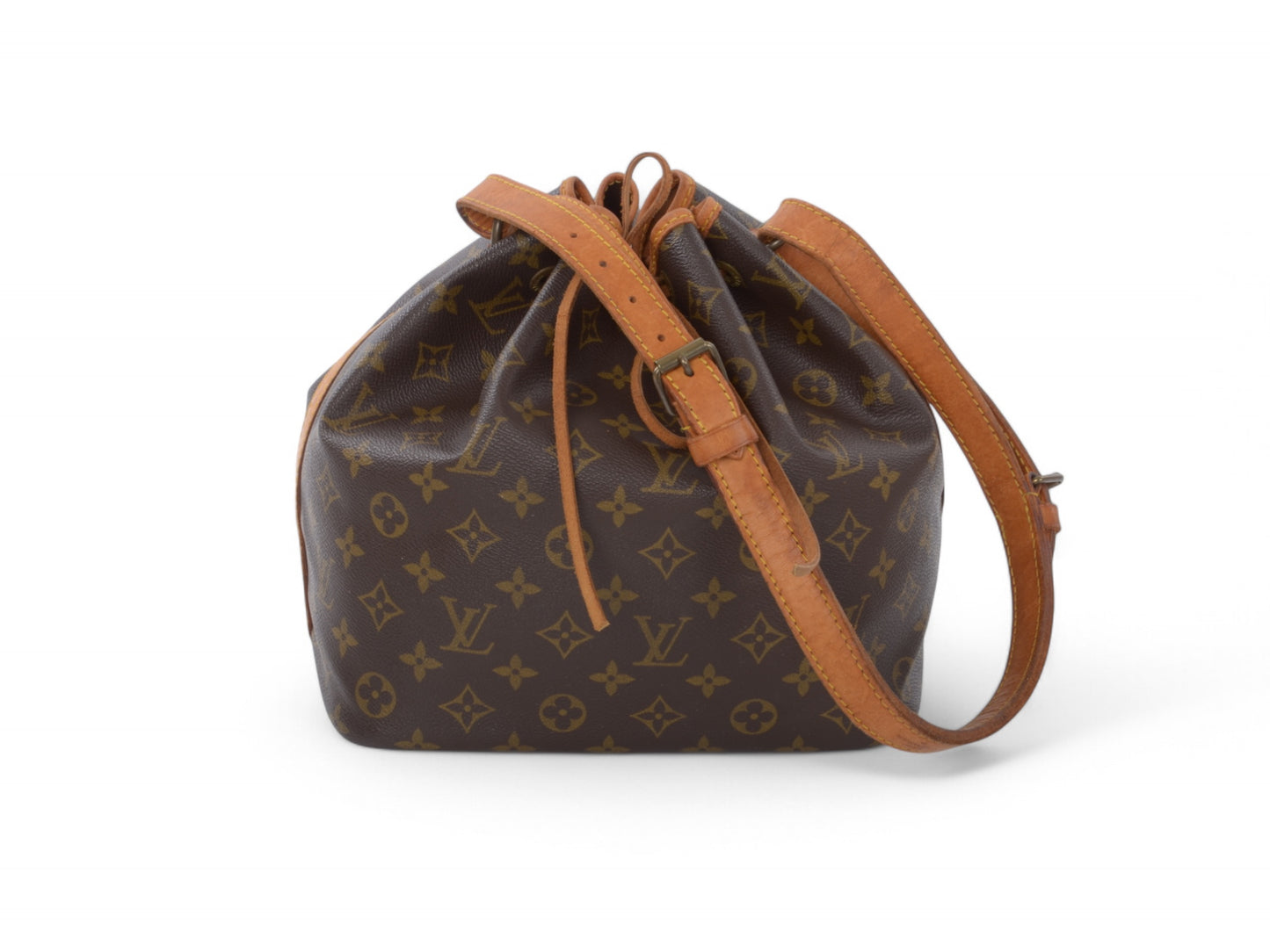 Louis Vuitton Monogram Vintage Petite Noe Shoulder Bag Leather