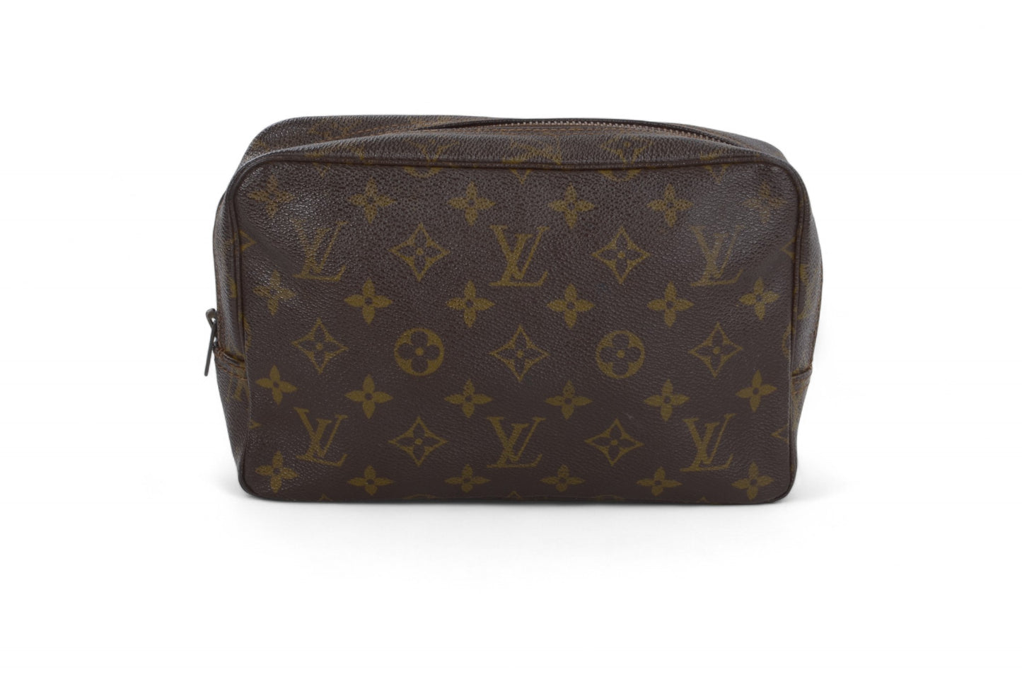 Louis Vuitton Trousse 23 Pouch Clutch Makeup Toilet Bag Monogram Vintage Designer Classic