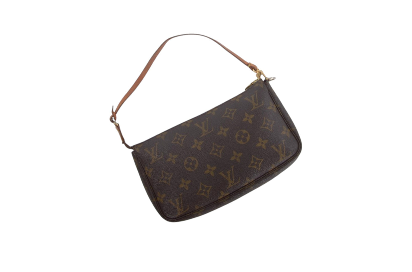 Louis Vuitton Pochette Accessories Pouch Monogram Canvas Shoulder Bag Handbag Vintage Designer Classic
