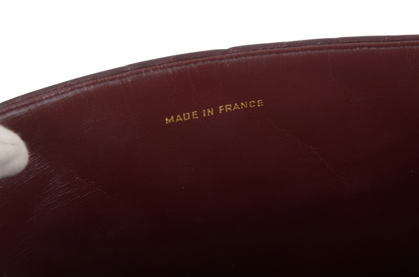 Chanel Classic Single Flap Bag Bordeaux Lambskin Matelasse CC Lock Chain Shoulder Bag Vintage Designer