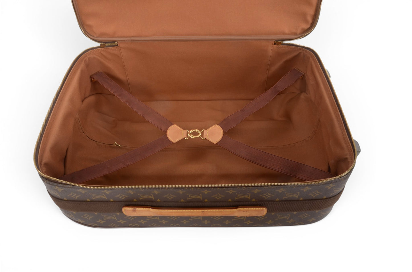 Louis Vuitton Pegase 55 Suitcase Travel Trolley Monogram Canvas Cabin Bag Weekend Designer Classic
