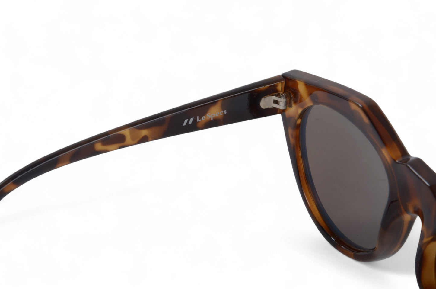 Le Specs Neo Noir Tortoise Oversize Sunglasses Brown Blue Glasses Designer Classic