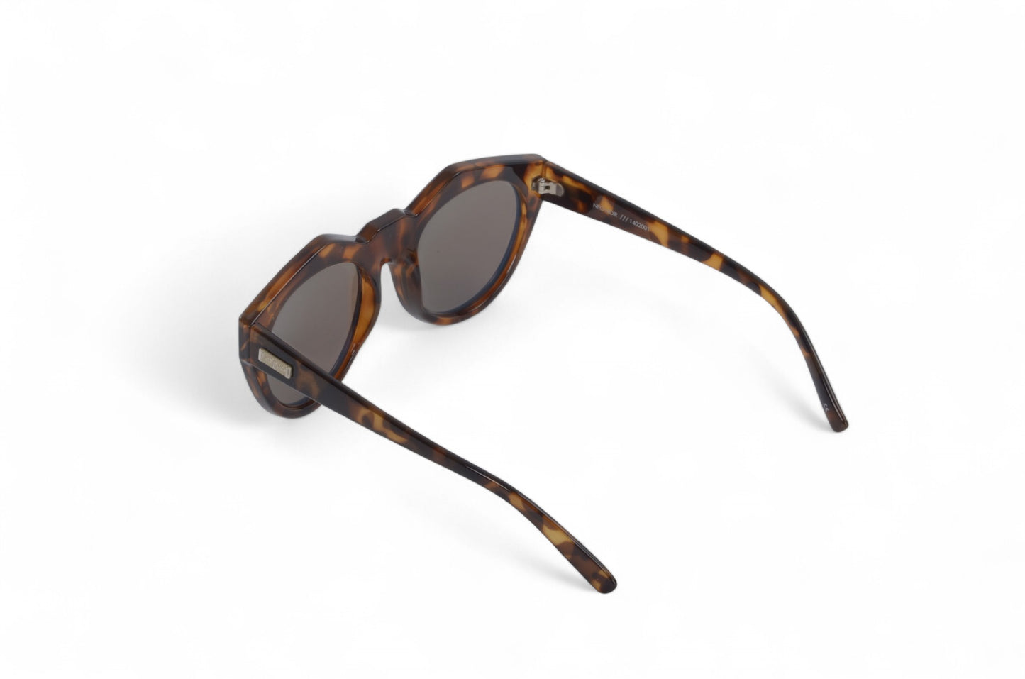 Le Specs Neo Noir Tortoise Oversize Sunglasses Brown Blue Glasses Designer Classic