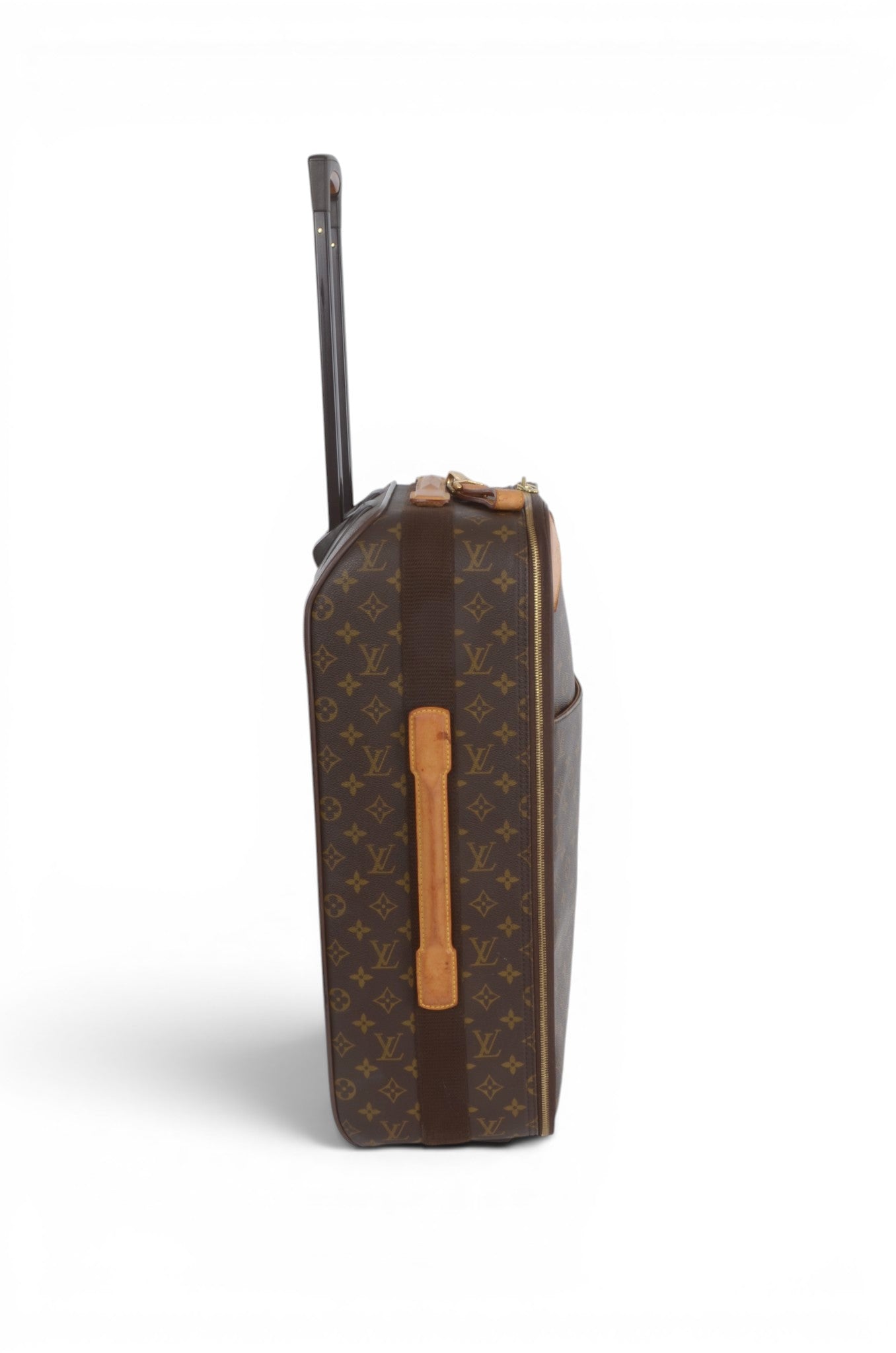 Louis Vuitton Pegase 55 Suitcase Travel Trolley Monogram Canvas Cabin Bag Weekend Designer Classic