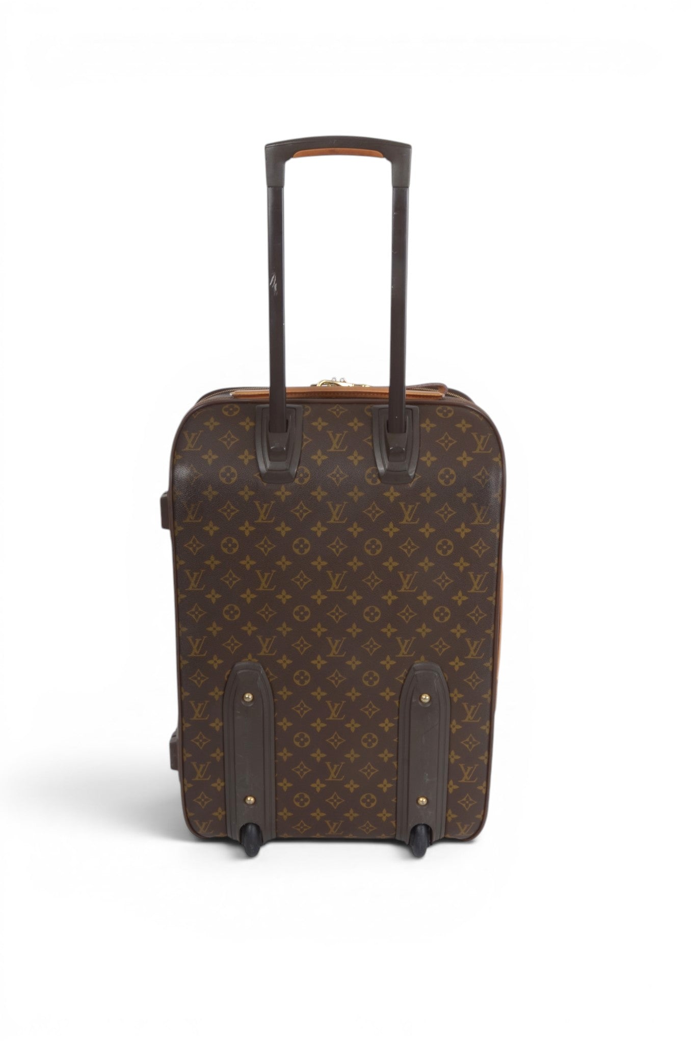 Louis Vuitton Pegase 55 Suitcase Travel Trolley Monogram Canvas Cabin Bag Weekend Designer Classic