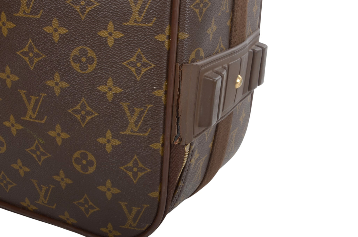 Louis Vuitton Pegase 55 Suitcase Travel Trolley Monogram Canvas Cabin Bag Weekend Designer Classic
