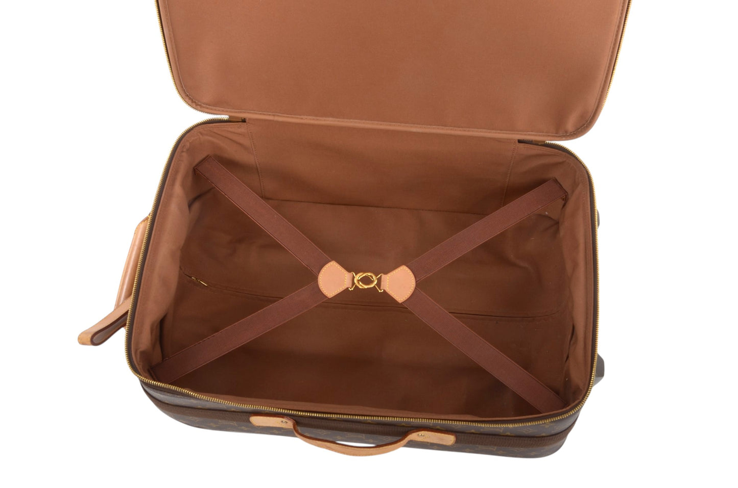 Louis Vuitton Pegase 55 Suitcase Travel Trolley Monogram Canvas Cabin Bag Weekend Designer Classic