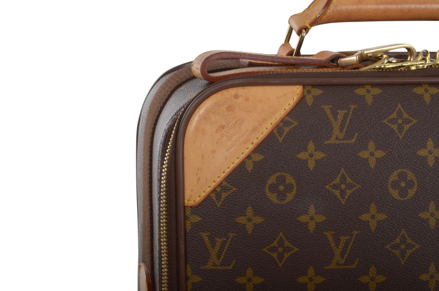 Louis Vuitton Pegase 55 Suitcase Travel Trolley Monogram Canvas Cabin Bag Weekend Designer Classic