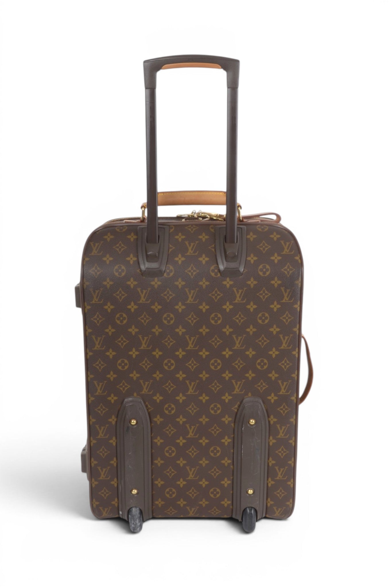 Louis Vuitton Pegase 55 Suitcase Travel Trolley Monogram Canvas Cabin Bag Weekend Designer Classic