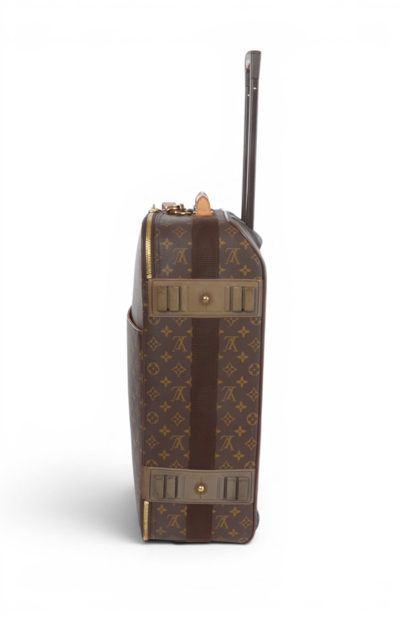 Louis Vuitton Pegase 55 Suitcase Travel Trolley Monogram Canvas Cabin Bag Weekend Designer Classic