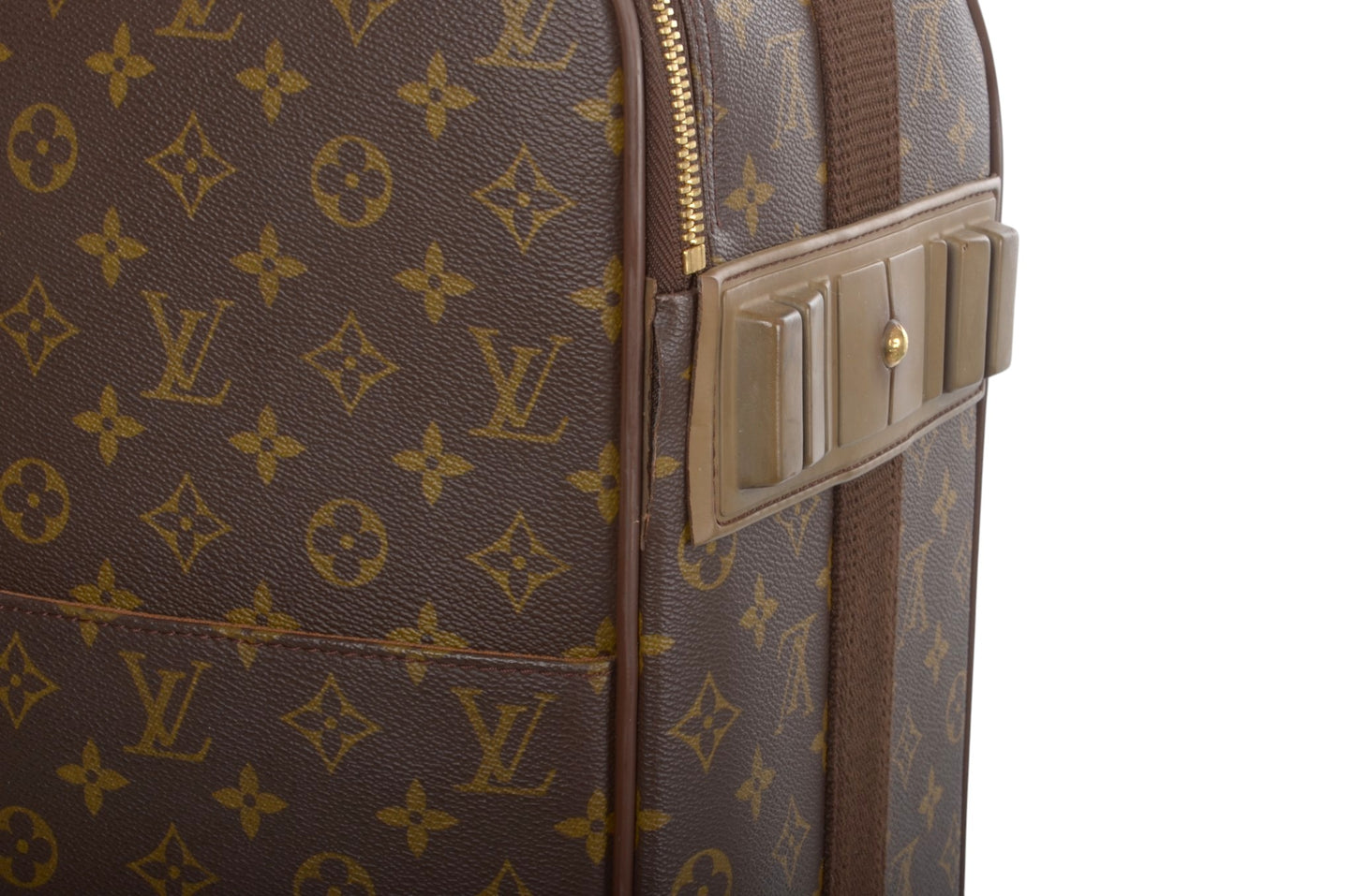 Louis Vuitton Pegase 55 Suitcase Travel Trolley Monogram Canvas Cabin Bag Weekend Designer Classic