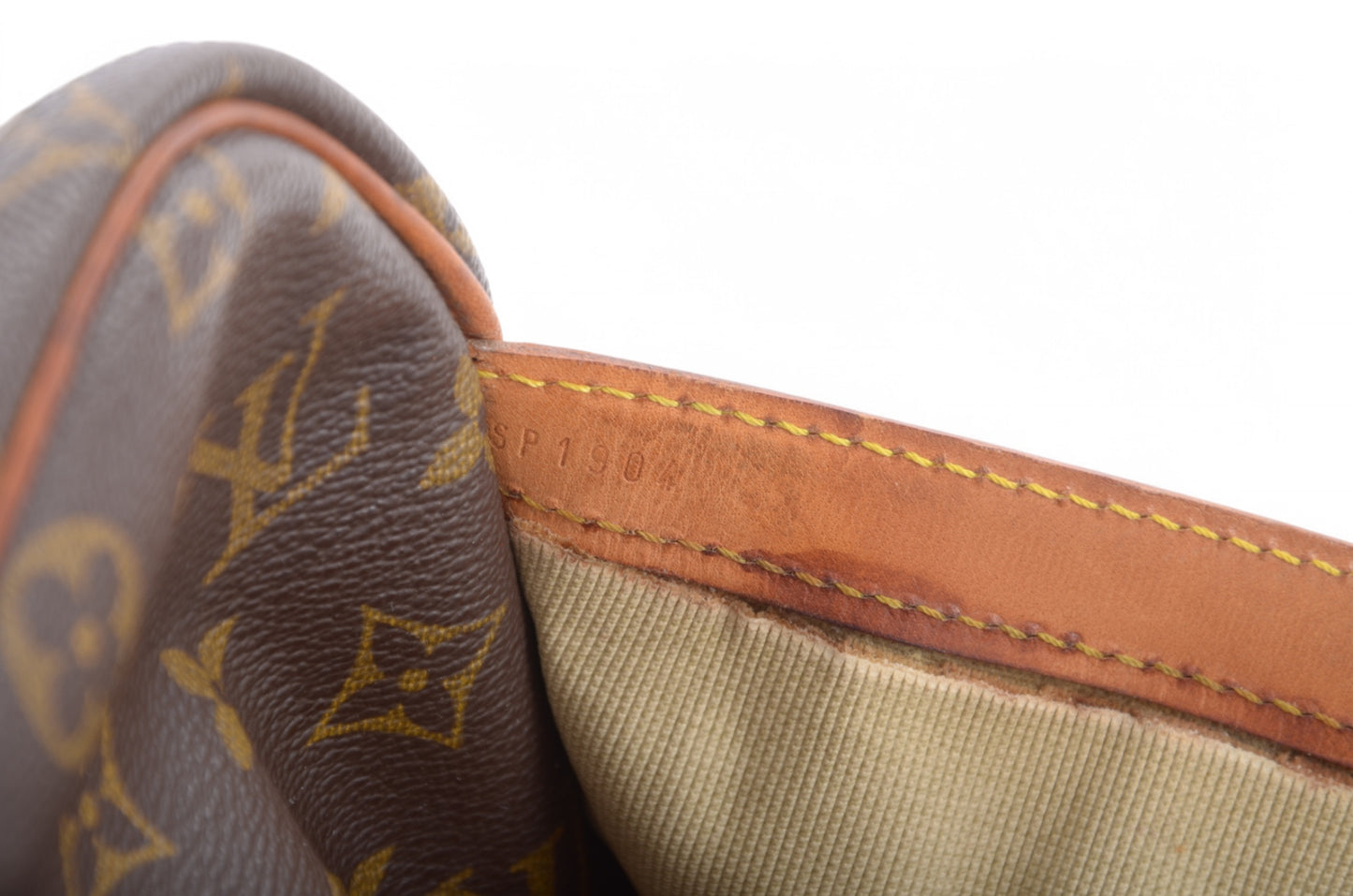 Louis Vuitton Reporter GM Monogram Vintage Crossbody Shoulder Bag Leather