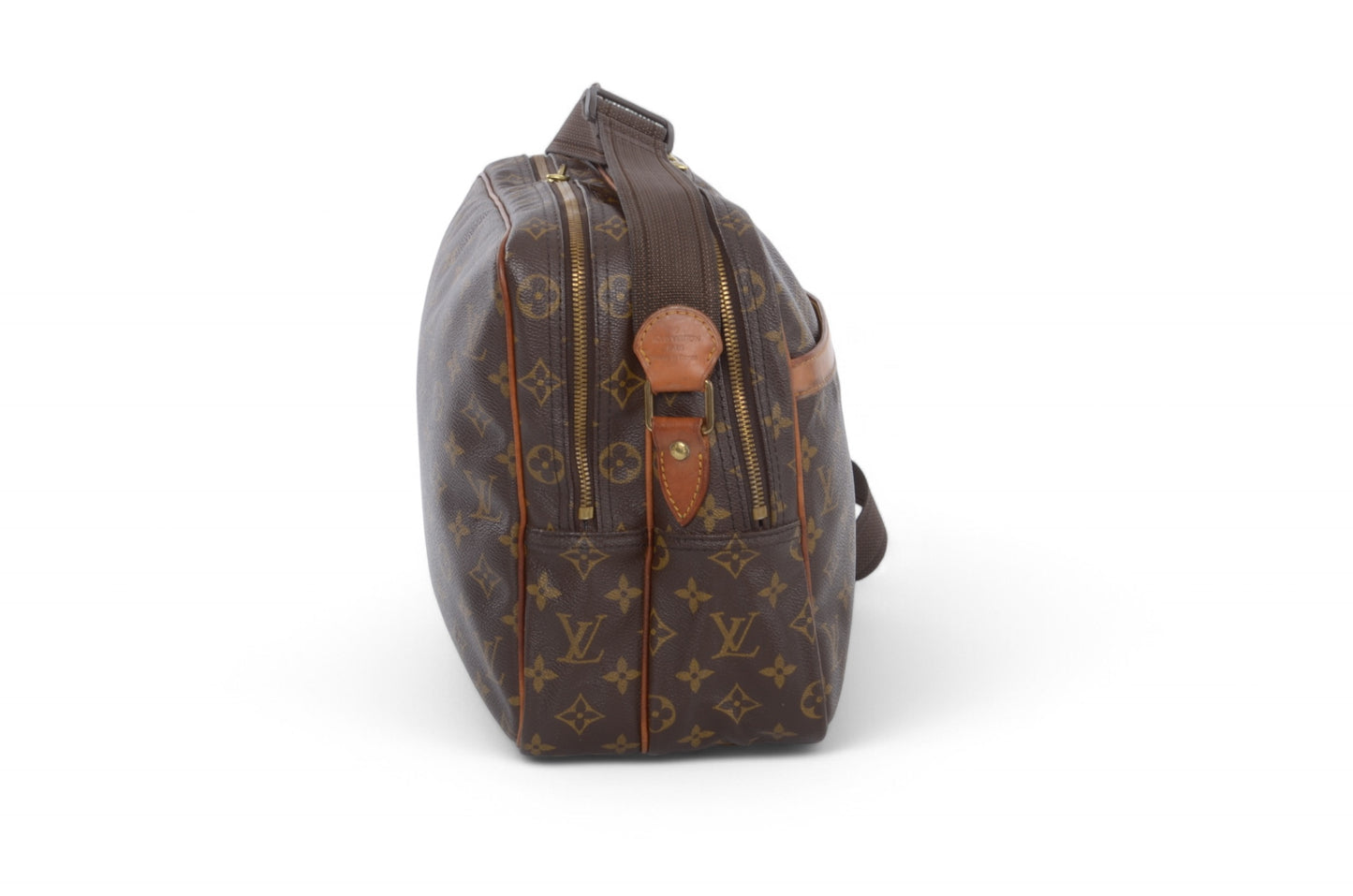 Louis Vuitton Reporter GM Monogram Vintage Crossbody Shoulder Bag Leather