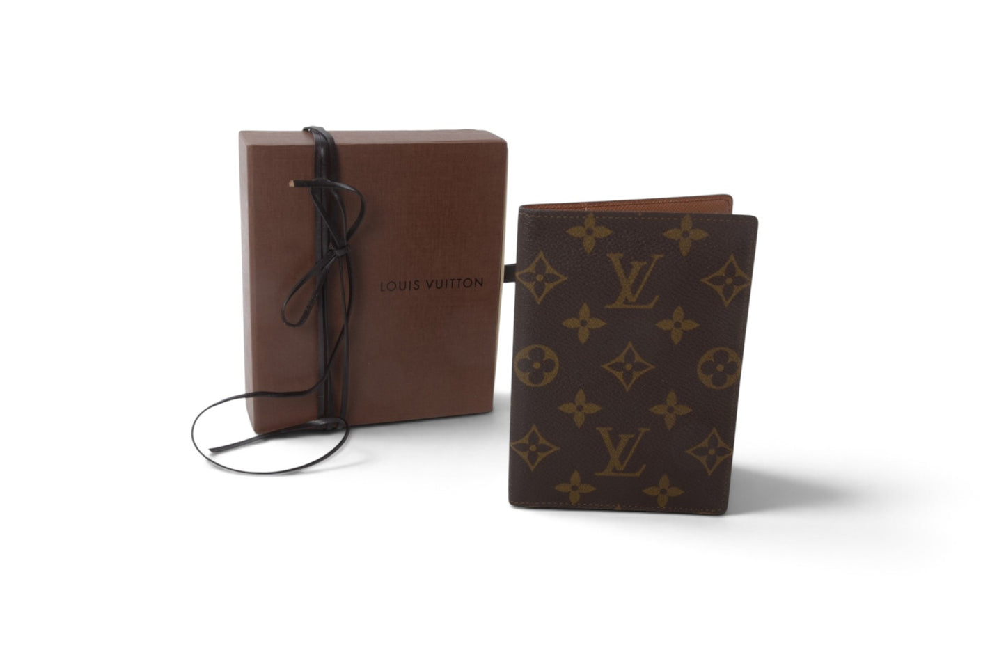 Louis Vuitton Passport Cover Case Monogram Designer Classic Vintage