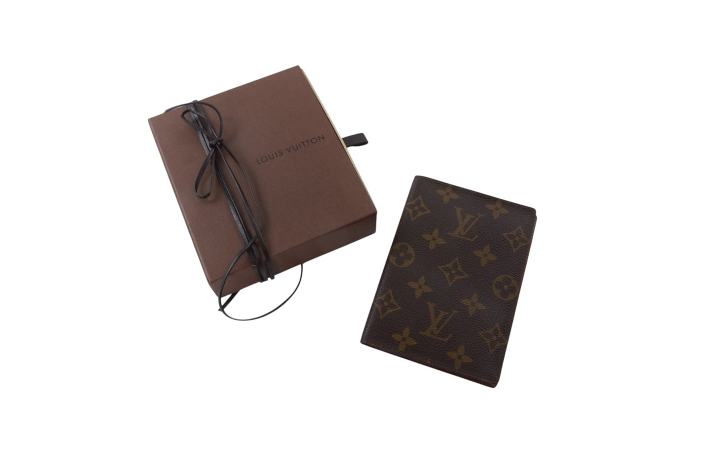Louis Vuitton Passport Cover Case Monogram Designer Classic Vintage