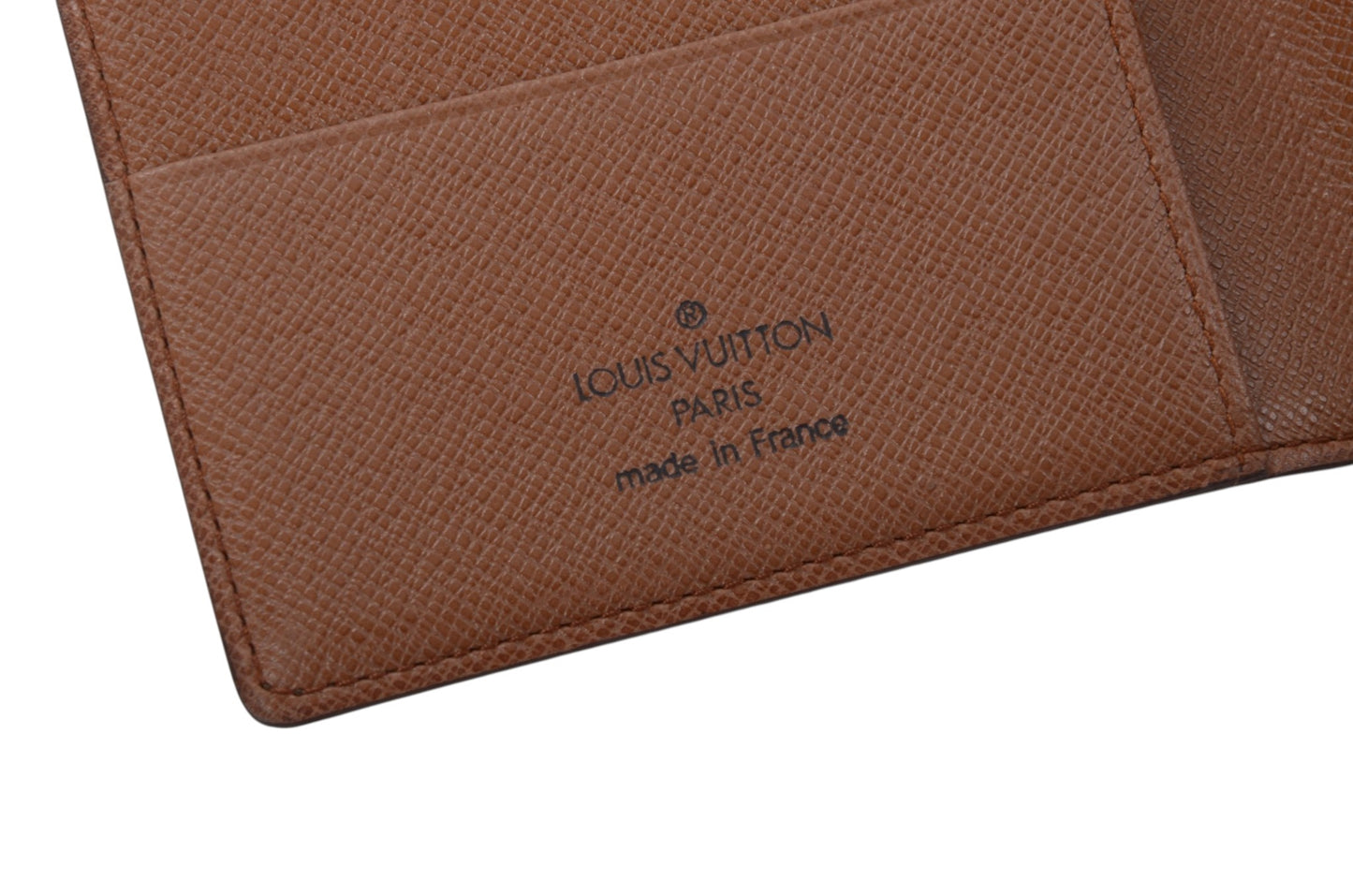 Louis Vuitton Passport Cover Case Monogram Designer Classic Vintage