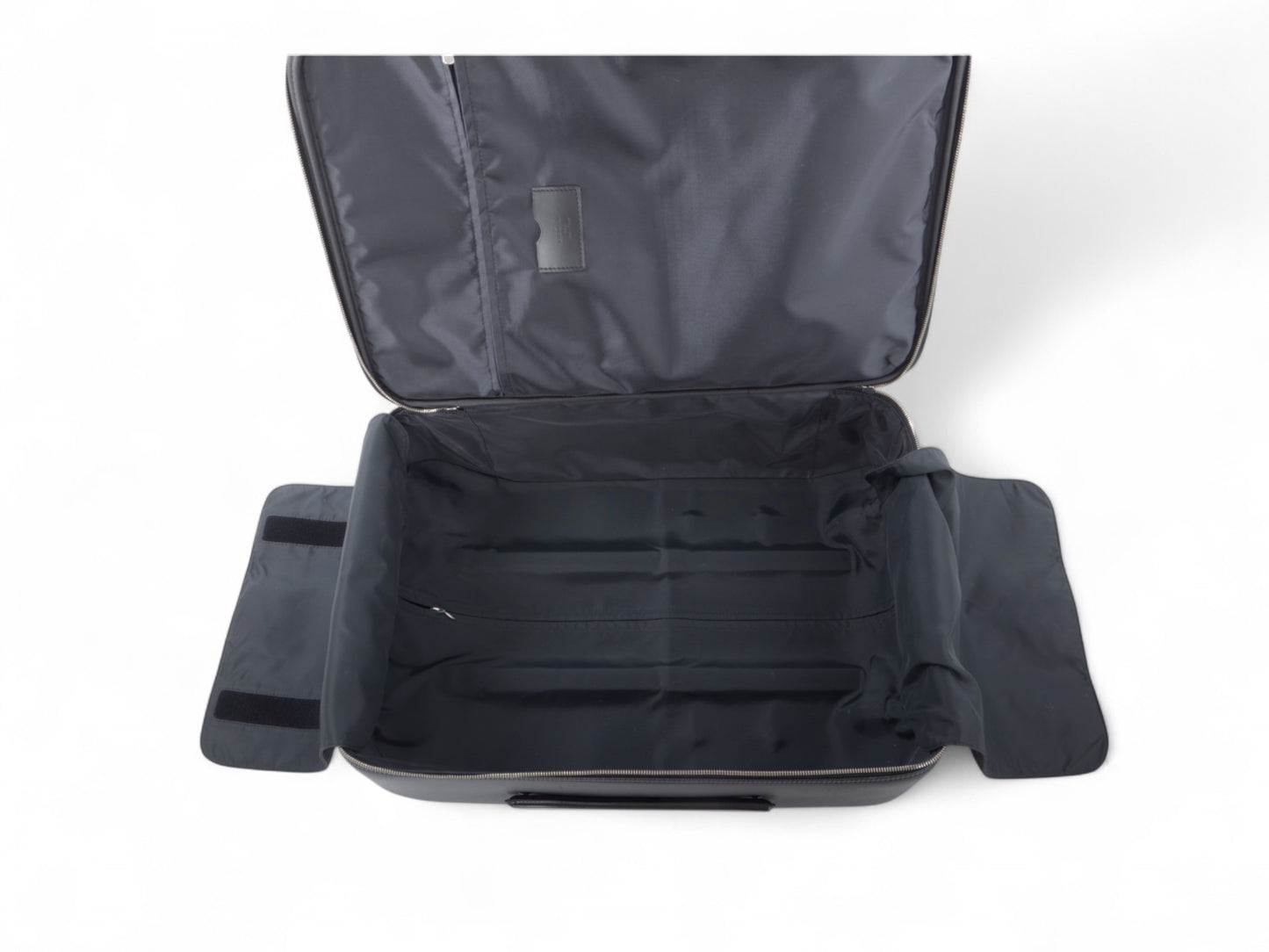 Louis Vuitton Black Taiga Leather Pégase 55 Rolling Travel Luggage Bag Suitcase Carry