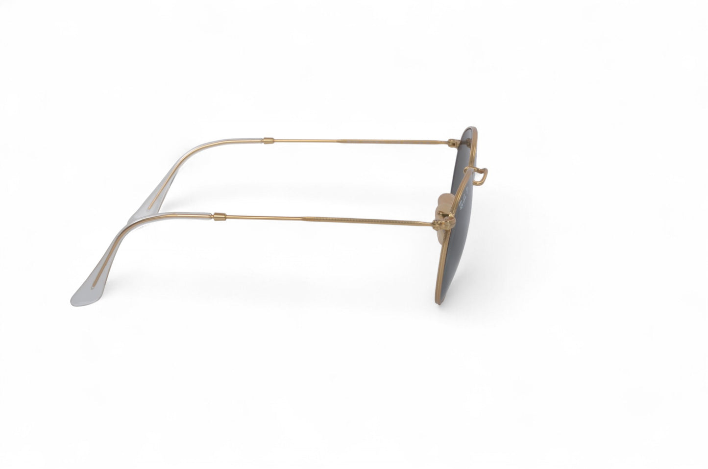 Ray-Ban Rayban Round Metal Sunglasses Glasses Logo Polarized Women's Gold Designer Classic