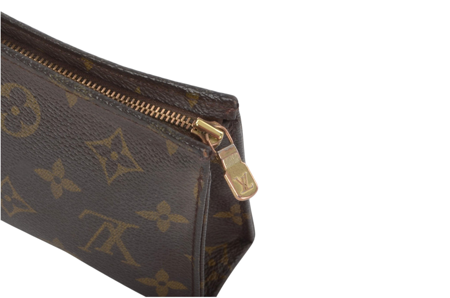 Louis Vuitton Pouch Toilette 15 Clutch Makeup Toilet Bag Monogram Vintage Designer Classic