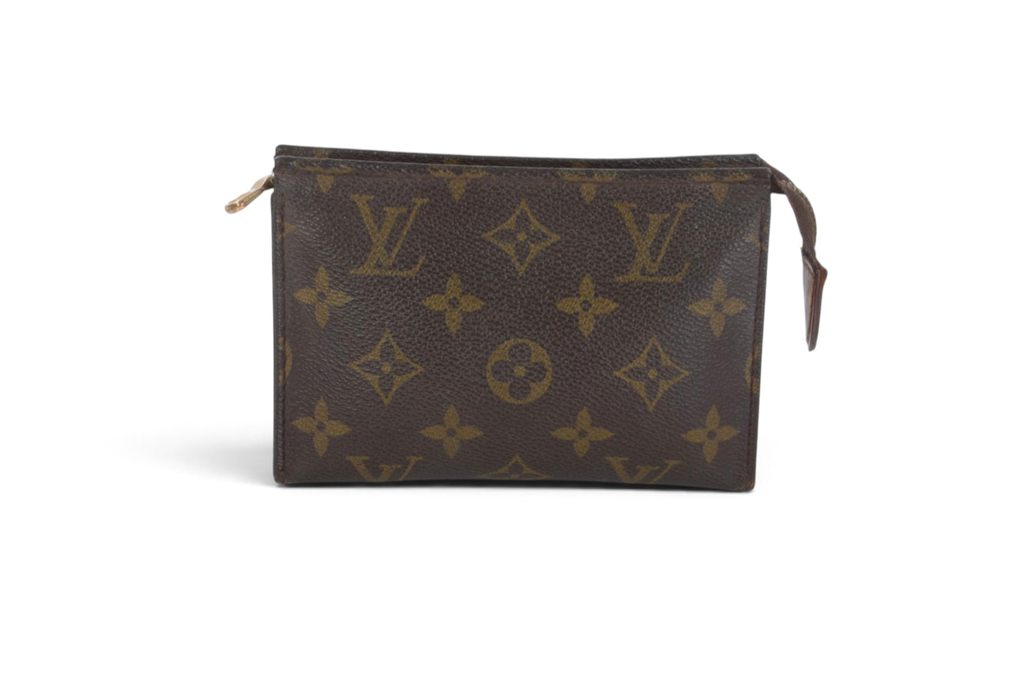 Louis Vuitton Pouch Toilette 15 Clutch Makeup Toilet Bag Monogram Vintage Designer Classic