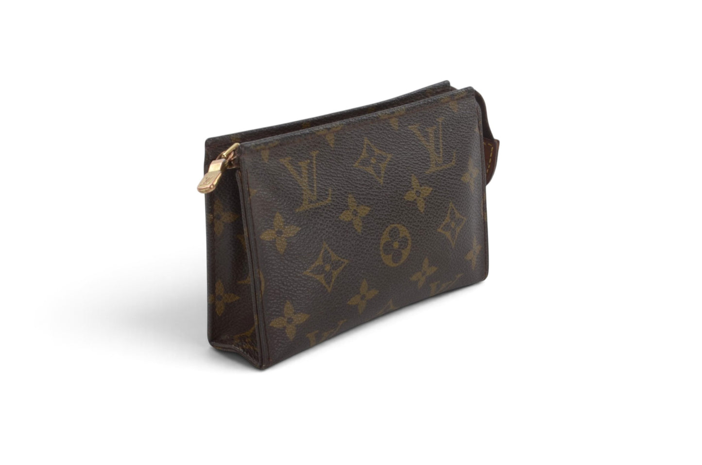 Louis Vuitton Pouch Toilette 15 Clutch Makeup Toilet Bag Monogram Vintage Designer Classic