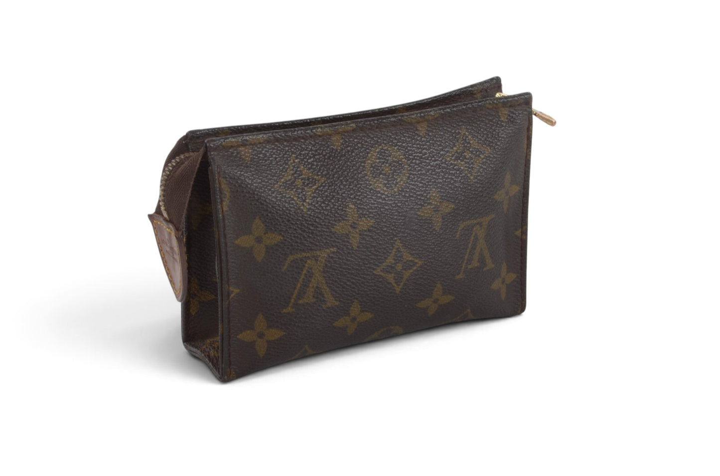 Louis Vuitton Pouch Toilette 15 Clutch Makeup Toilet Bag Monogram Vintage Designer Classic