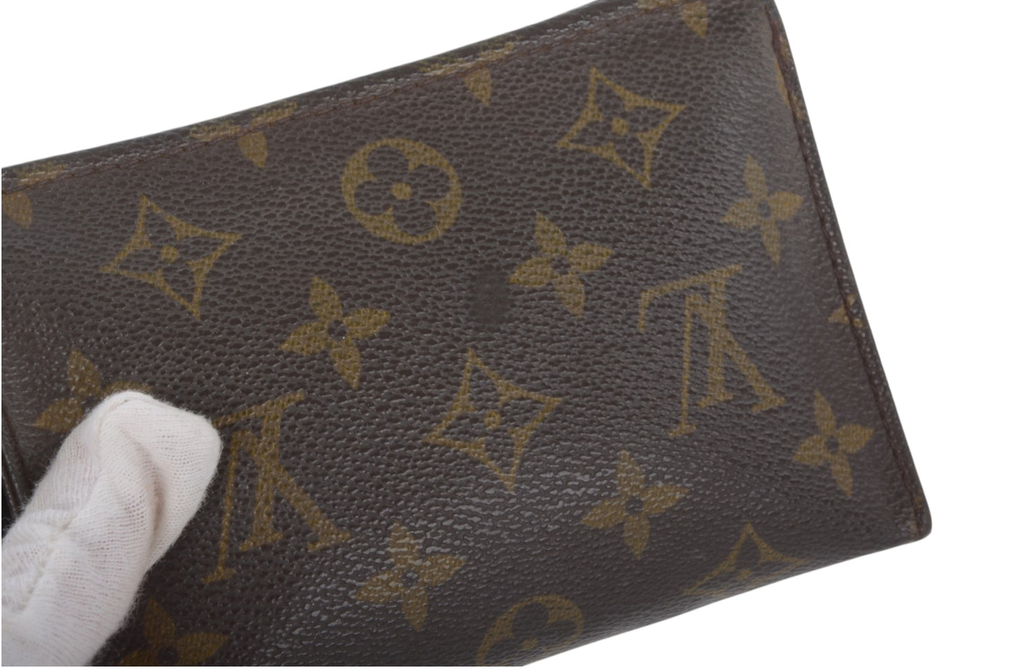 Louis Vuitton Pouch Toilette 15 Clutch Makeup Toilet Bag Monogram Vintage Designer Classic
