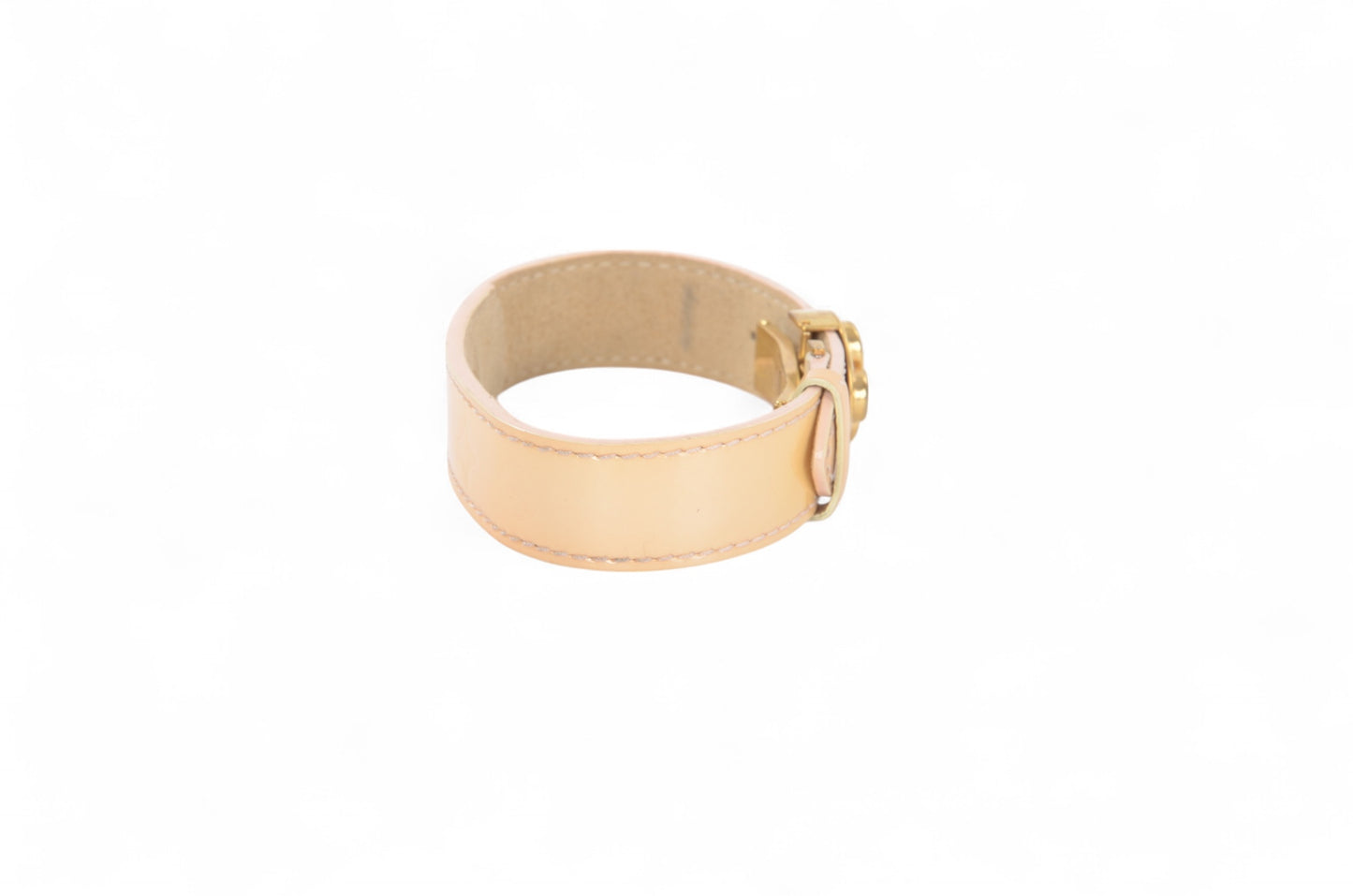 Louis Vuitton Good Luck Fleur Bracelet Cuff Bangle Leather