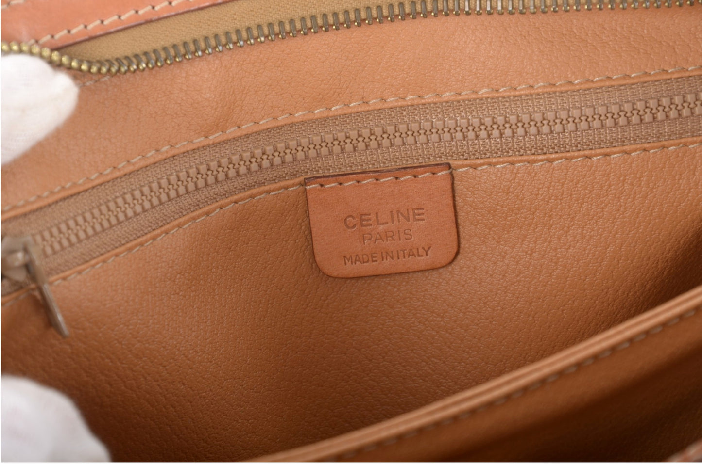 Celine Vintage Triomphe Clutch Bag Evening Bag Pouch Make Up Vanity Toiletry Monogram Canvas Designer Classic