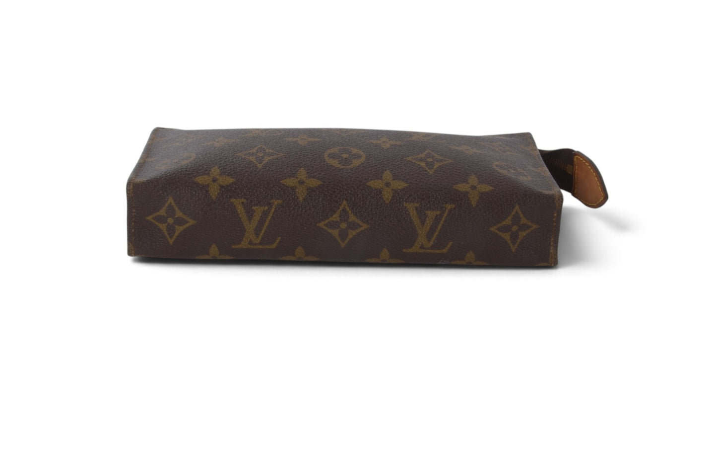 Louis Vuitton Pochette Toilette 19 Pouch Clutch Makeup Toilet Bag Monogram Vintage