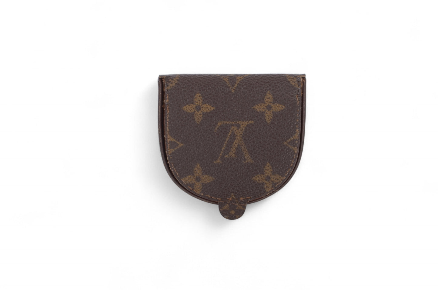 Louis Vuitton Monnaie Cubetto Coin Purse Case Pouch Monogram Canvas Wallet