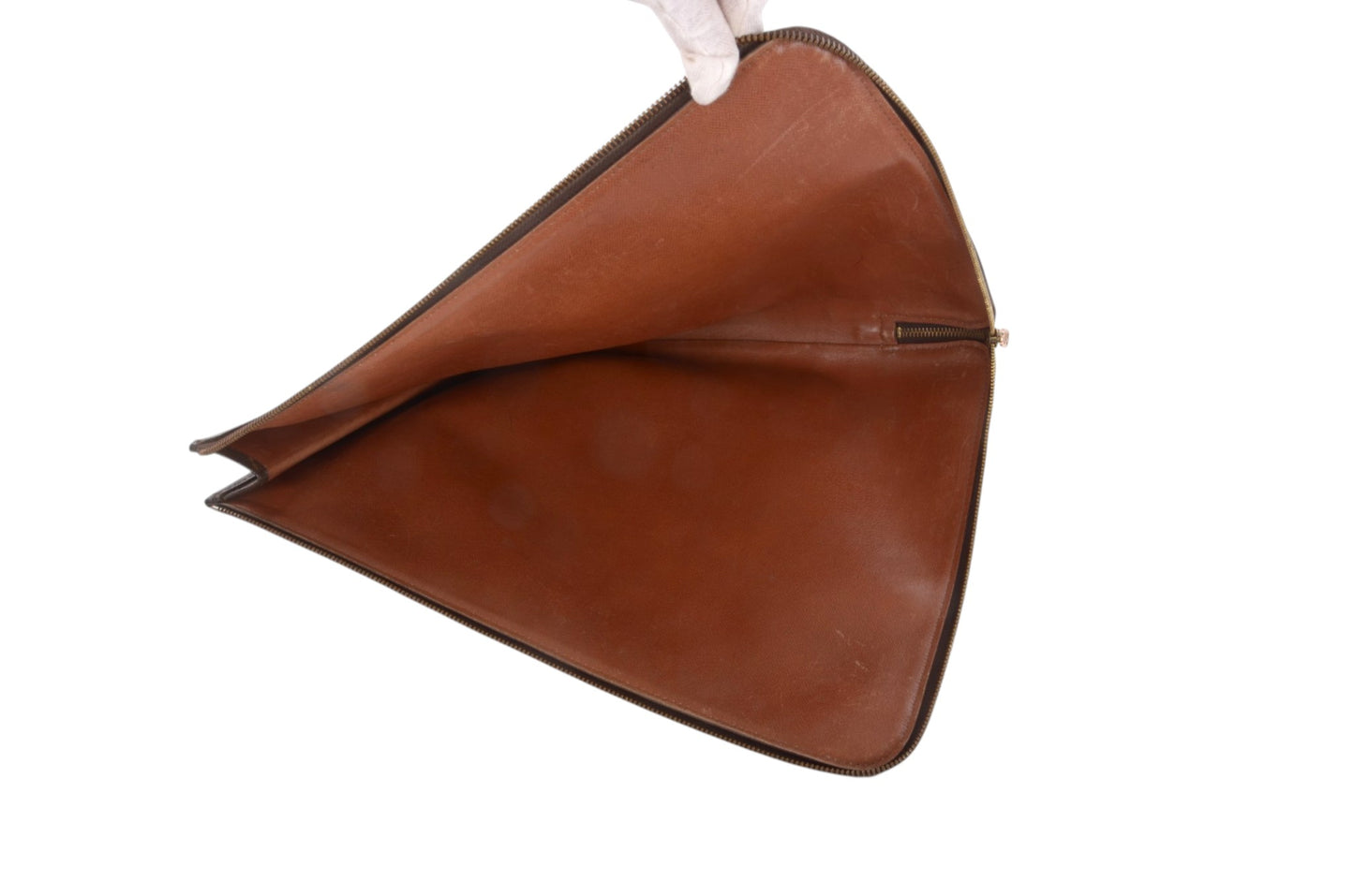 Louis Vuitton Laptop Document Case Monogram Vintage Business Computer Bag Canvas Leather Designer Classic