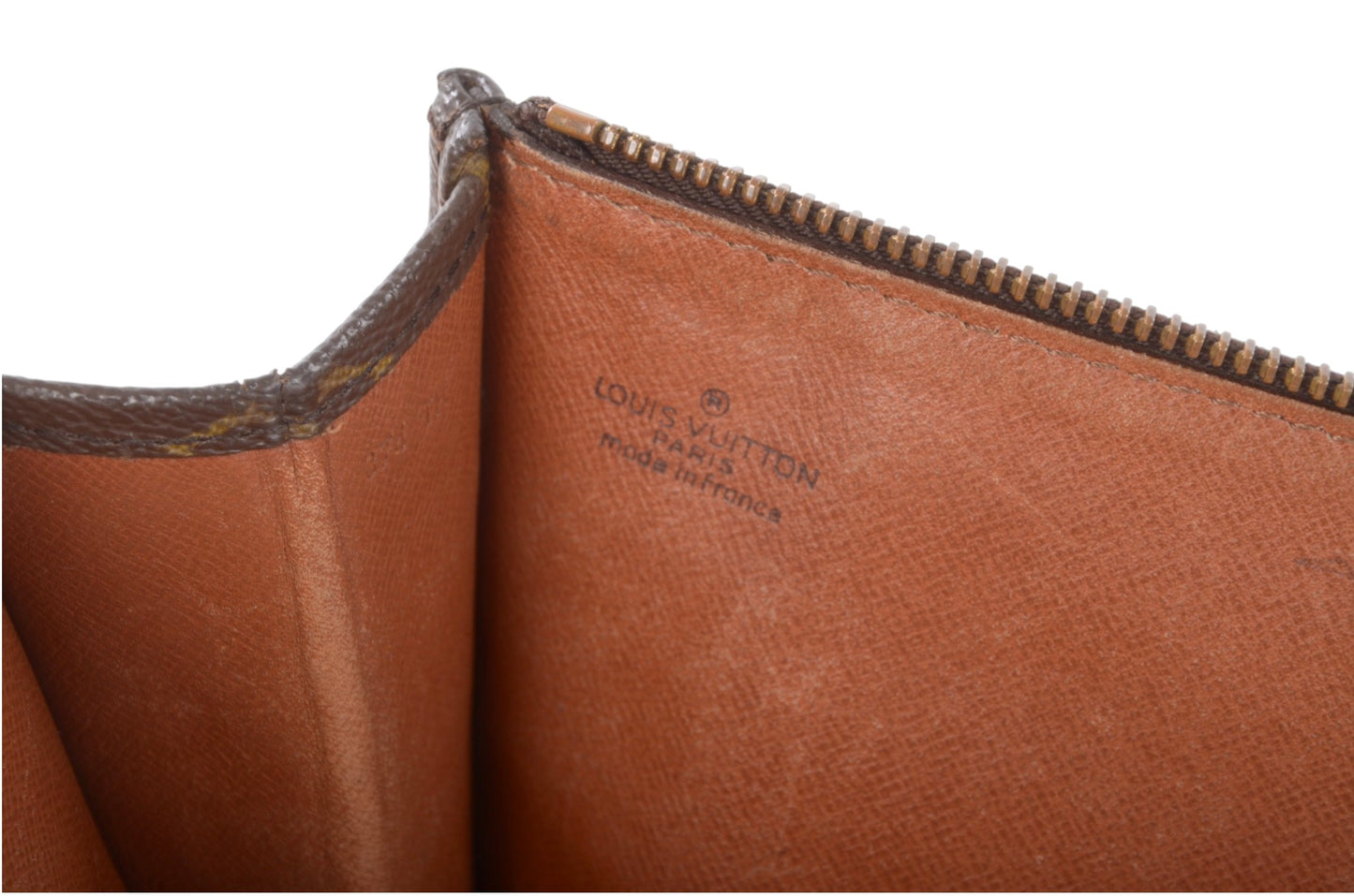 Louis Vuitton Laptop Document Case Monogram Vintage Business Computer Bag Canvas Leather Designer Classic