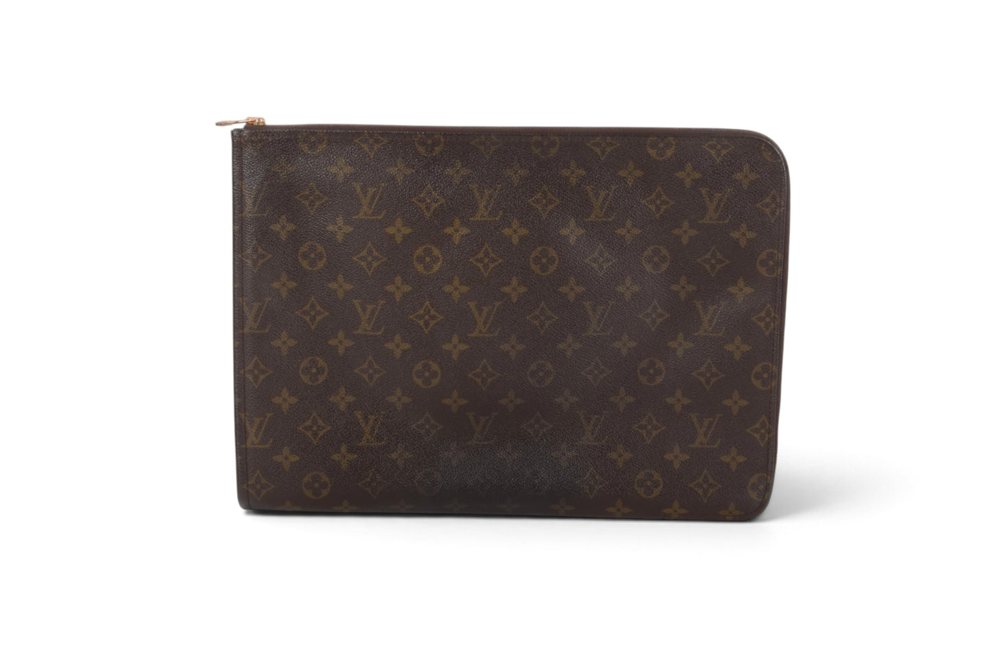 Louis Vuitton Laptop Document Case Monogram Vintage Business Computer Bag Canvas Leather Designer Classic