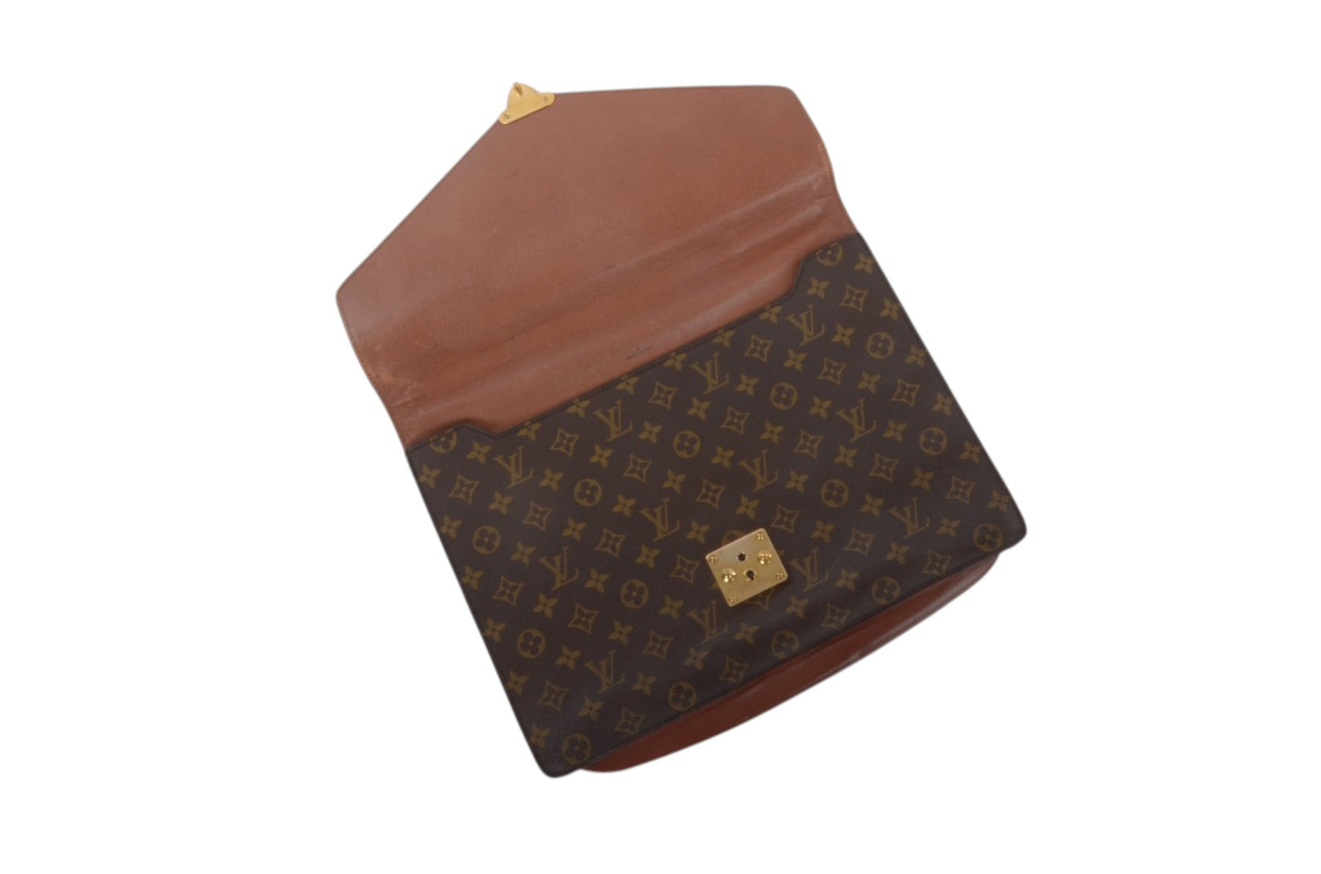 Louis Vuitton Porte Documents Briefcase Laptop Bag Vintage Monogram Designer Classic