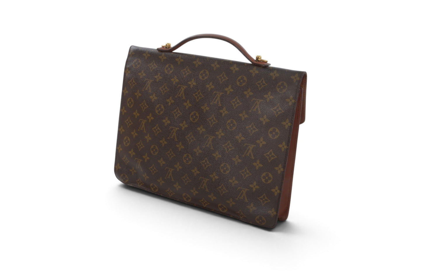 Louis Vuitton Porte Documents Briefcase Laptop Bag Vintage Monogram Designer Classic